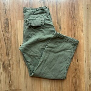 Garage Olive Cargo Pants for Women